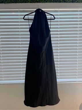 Zara black Halter Maxi Dress - Zara